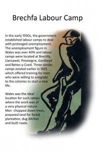 Front page of the leaflets on the work camps